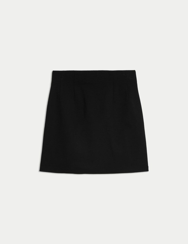 Jersey Mini A-Line Skirt