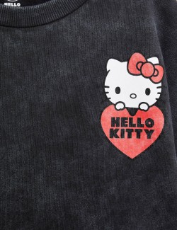 Mikina s motivem Hello Kitty™ s vysokým podílem bavlny (6–16 let)