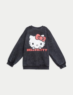 Cotton Rich Hello Kitty Sweatshirt (6-16 Yrs)