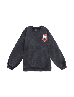 Cotton Rich Hello Kitty Sweatshirt (6-16 Yrs)