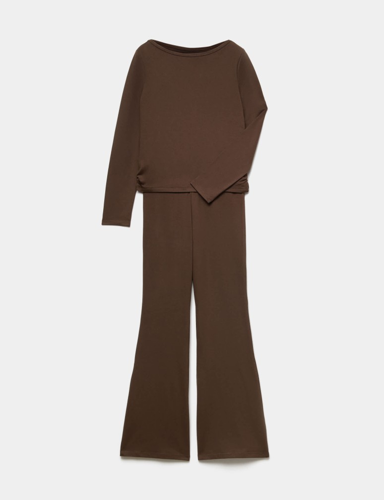2 Piece Soft Touch Top and Kickflare Set (6-16 Yrs)