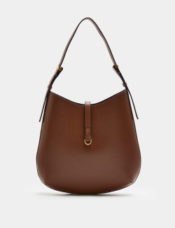 Stitch Detail Top Handle Shoulder Bag