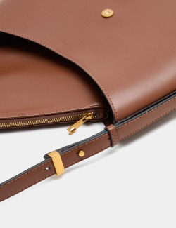 Stitch Detail Top Handle Shoulder Bag