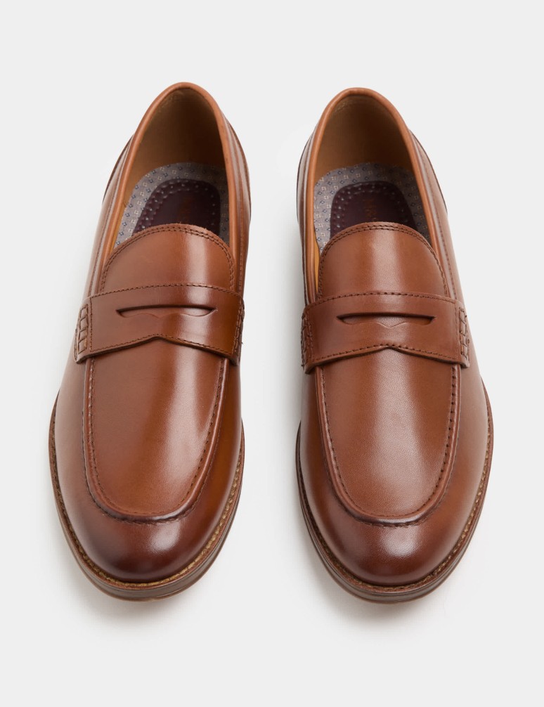 Leather Loafers