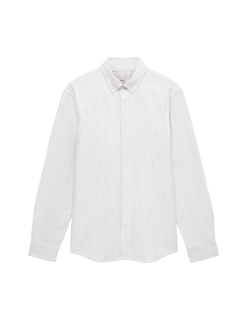Ultimate Pure Cotton Striped Oxford Shirt