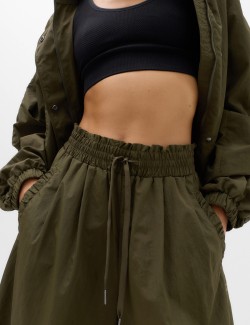 Woven Lightweight Wide Leg Culottes
