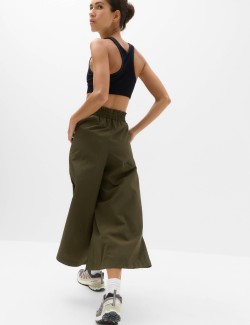 Woven Lightweight Wide Leg Culottes