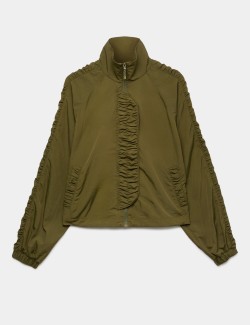 Lehká řasená bunda se stojáčkem a technologií Stormwear™