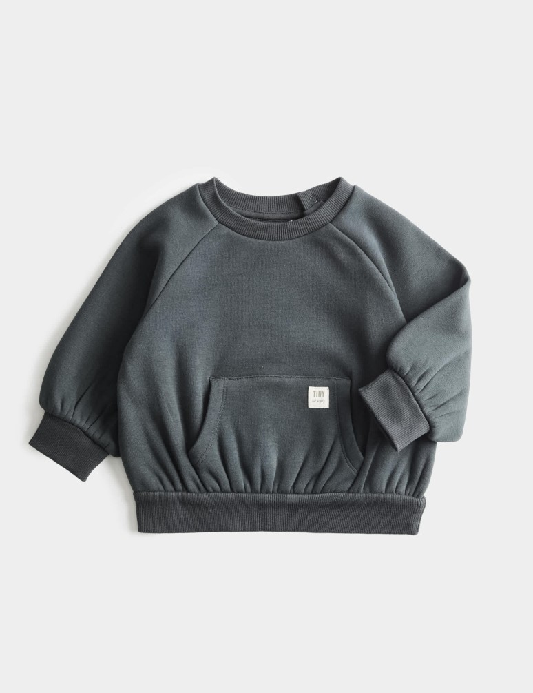 Cotton Blend Fleece Lined Sweatshirt (0-3 Yrs)