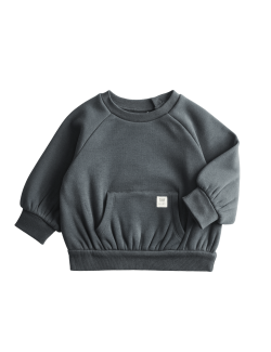 Cotton Blend Fleece Lined Sweatshirt (0-3 Yrs)