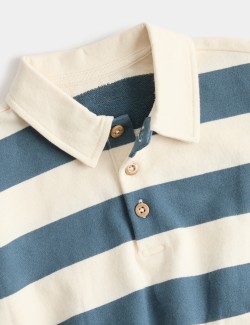 Pure Cotton Single Jersey Rugby Shirt (0-5 Yrs)