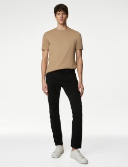 Tričko z prémiové bavlny, úzký střih