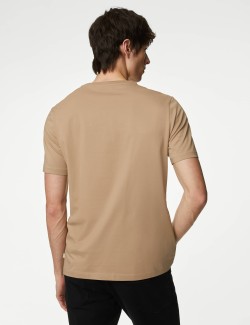 Tričko z prémiové bavlny, úzký střih