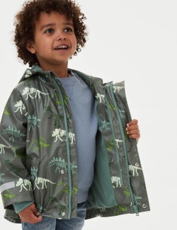 3 in 1 Dinosaur Hooded Fisherman Coat (2-8 Yrs)