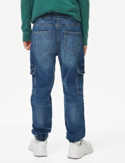 Denim Cargo Joggers (6-16 Yrs)