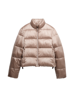 Zkrácená metalická bunda s motivem Stormwear a technologií Stormwear a technologií