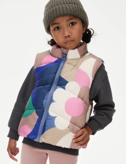 Floral Gilet (2-8 Yrs)