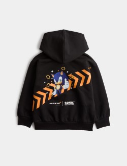 Mikina s kapucí Sonic™ X McLaren™, s vysokým podílem bavlny (2–8 let)