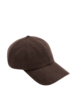 Suedette Baseball Cap