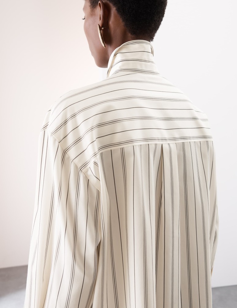 Pure Cotton Striped Shirt