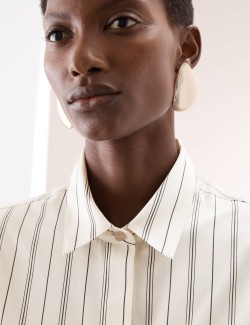 Pure Cotton Striped Shirt