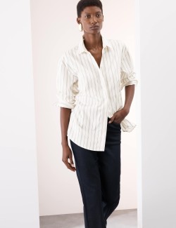 Pure Cotton Striped Shirt