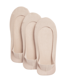 3pk Cotton Rich Low Cut Footsies