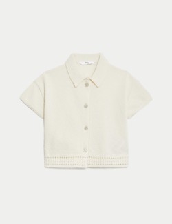 Cotton Rich Knitted Shirt (2-8 Yrs)