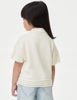 Cotton Rich Knitted Shirt (2-8 Yrs)