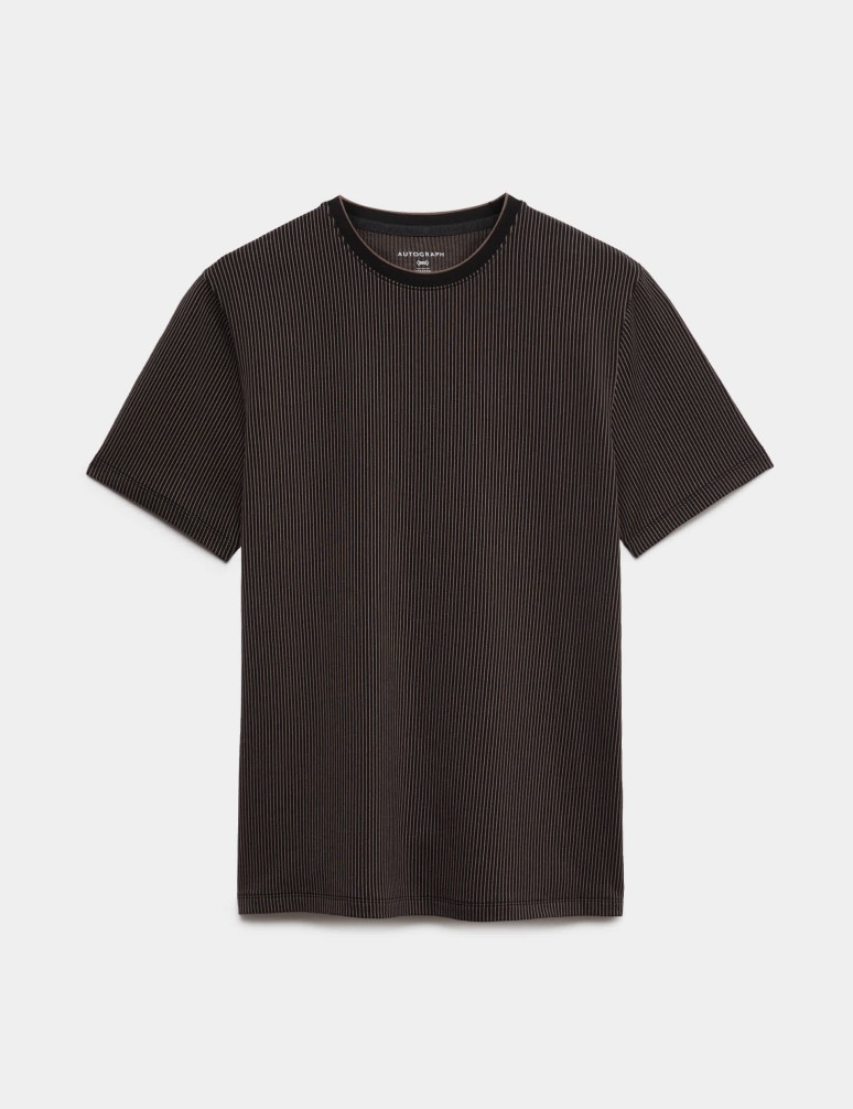Supima Cotton Rich Ribbed T-Shirt