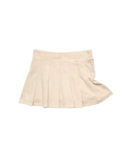 Pure Cotton Pleated Mini Skirt (6-16 Yrs)