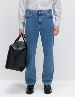 Straight Fit Lightweight Soft Touch Jeans