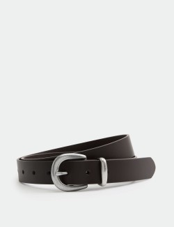 Leather Buckle Belt