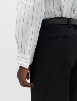 Regular Fit Pure Cotton Striped Shirt