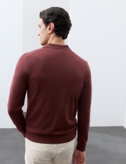 Polokošile z čisté extra jemné vlny merino