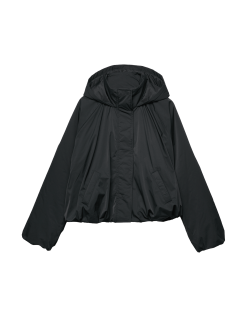 Odolná bunda bomber s kapucí