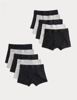 10pk Cotton with Stretch Trunks (5-16 Yrs)