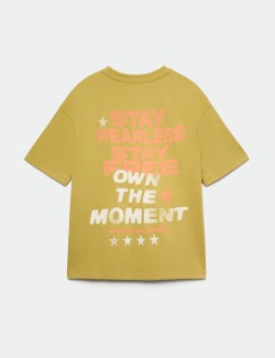 Tričko z čisté bavlny "Own The Moment" (6–16 let)