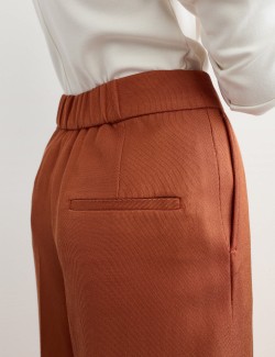 Lyocell Blend Long Shorts
