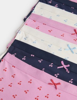 7 Pack Cotton Rich Cherry Shorts (5-16 Yrs)