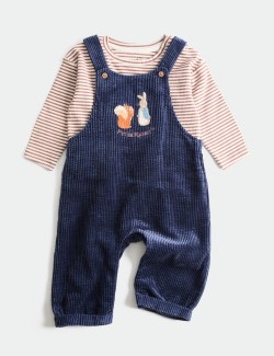 Souprava s lacláči Peter Rabbit™ s vysokým podílem bavlny (0–3 roky)