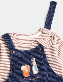 Souprava s lacláči Peter Rabbit™ s vysokým podílem bavlny (0–3 roky)