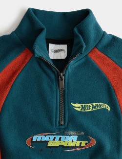 Flísová bunda Hot Wheels™ se zapínáním na poloviční zip (2–8 let)