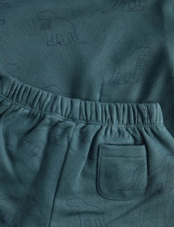 2 Piece Dino Sweat Outfit (0-5 Yrs)