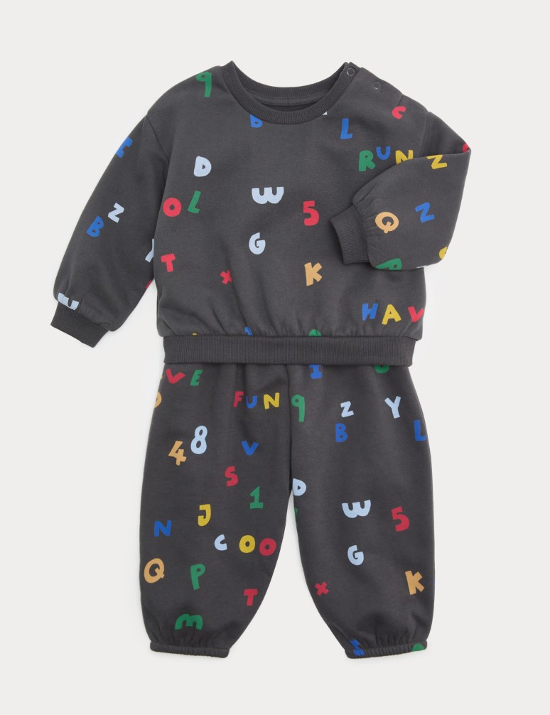 2 Piece Cotton Rich Printed Outfit (0-5 Yrs)