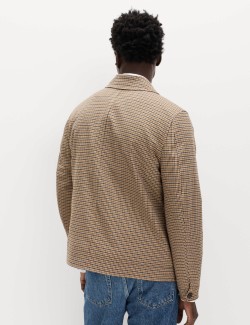 Kostkovaná bunda Harrington