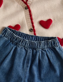 3dílný kardiganový outfit se srdcem (0–5 let)