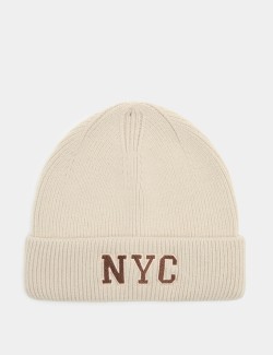 Vyšívaná zimní čepice NYC