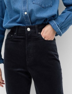 Cord Straight Leg Trousers