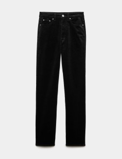 Cord Straight Leg Trousers